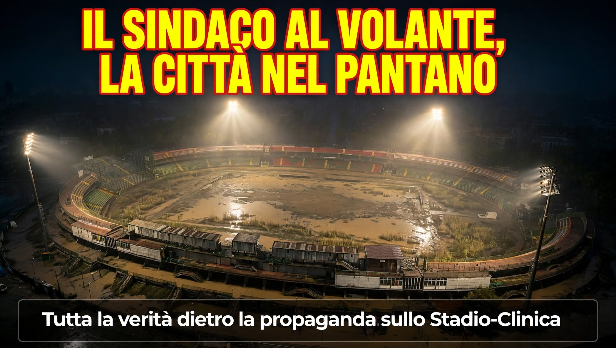 Stadio-clinica di Terni, il confronto politico tra il sindaco Stefano Bandecchi e la Regione Umbria sul futuro del progetto